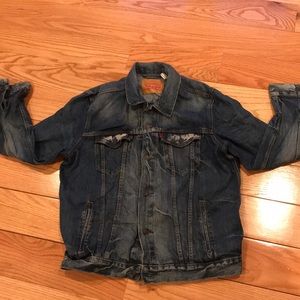 Levi’s men’s xl trucker jean jacket denim